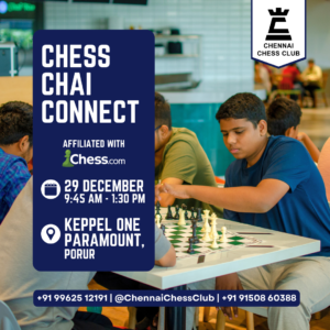 Chess Chai Connect - Porur - December 29